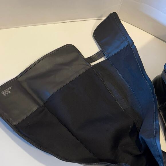 Torrid Over The Knee OTK moto boots faux leather wide calf 7.5 WW - Picture 7 of 14